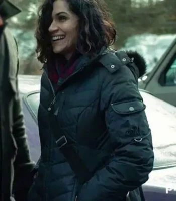 American Gods S03 Laura Moon Black Coat