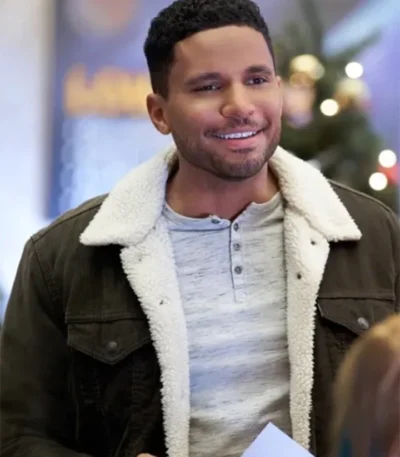 Andrew Bushell Under The Christmas Sky 2023 Shearling Jacket