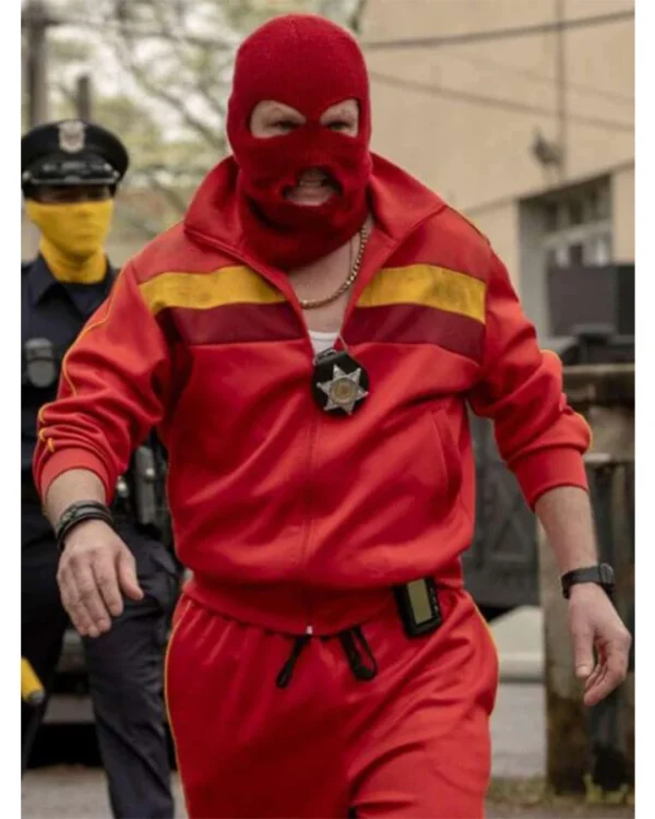Andrew Howard Watchmen Red Costume Jacket