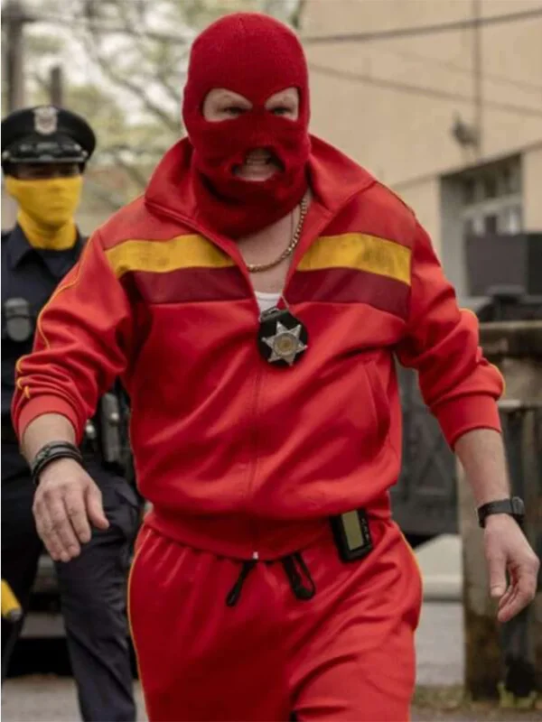 Andrew Howard Watchmen Red Costume Jacket