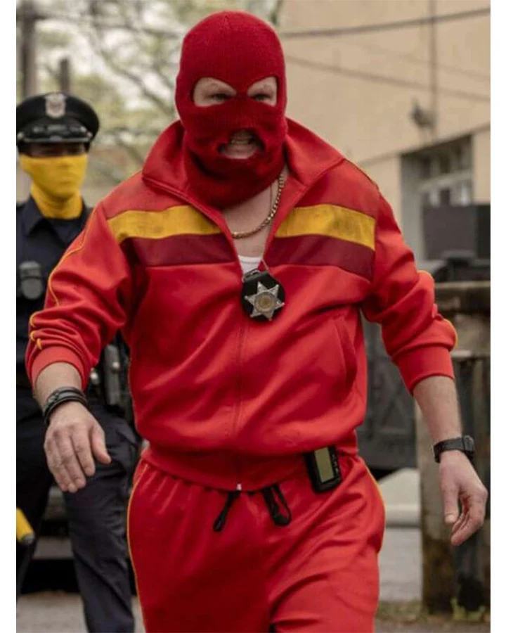 Andrew Howard Watchmen Red Costume Jacket Andrew Howard Watchmen Red Costume Jacket