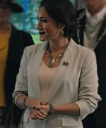 Angela Blue Thunder Yellowstone S05 White Blazer