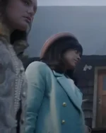 Heather Hernandez Totally Killer 2023 Long Coat