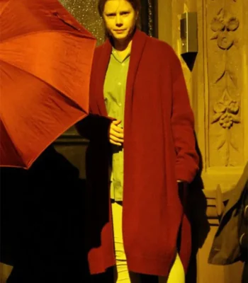 Anna Fox The Woman in the Window Red Long Coat