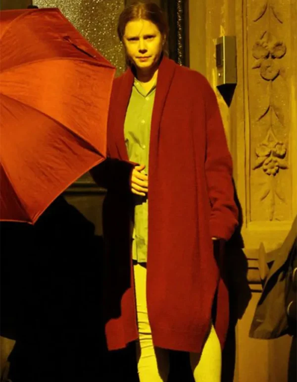 Anna Fox The Woman in the Window Red Long Coat