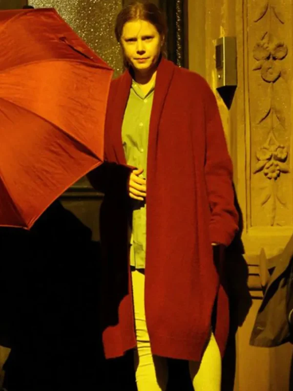 Anna Fox The Woman in the Window Red Long Coat