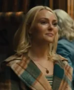I Play Rocky AnnaSophia Robb Checkered Coat