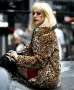 Anne Hathaway Wecrashed Rebekah Neumann Leopard Coat