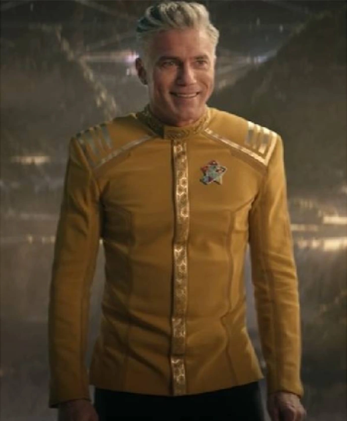 Anson Mount Star Trek Strange New Worlds S03 Yellow Jacket Anson Mount Star Trek Strange New Worlds S03 Yellow Jacket