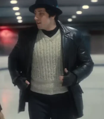 Anthony Ippolito I Play Rocky Leather Blazer