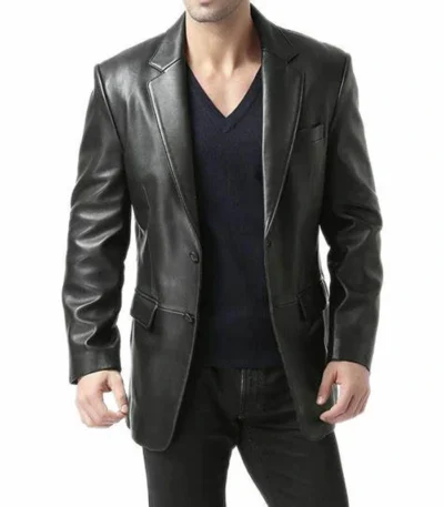 Arturo Vintage Leather Coat Jacket