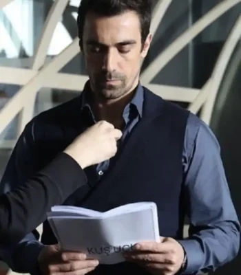 As The Crow Flies S01 Kenan Sezgin Black Vest