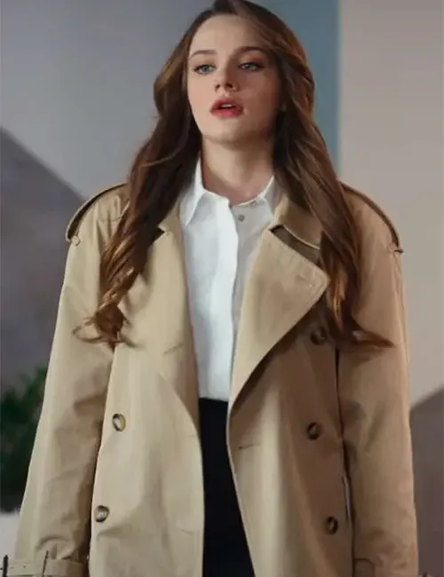 Asli Tuna As the Crow Flies S02 Beige Trench Coat Asli Tuna As the Crow Flies S02 Beige Trench Coat