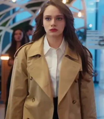 Asli Tuna As the Crow Flies S02 Beige Trench Coat