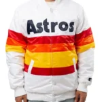 Houston Astros Color-Block Starter Satin Jacket