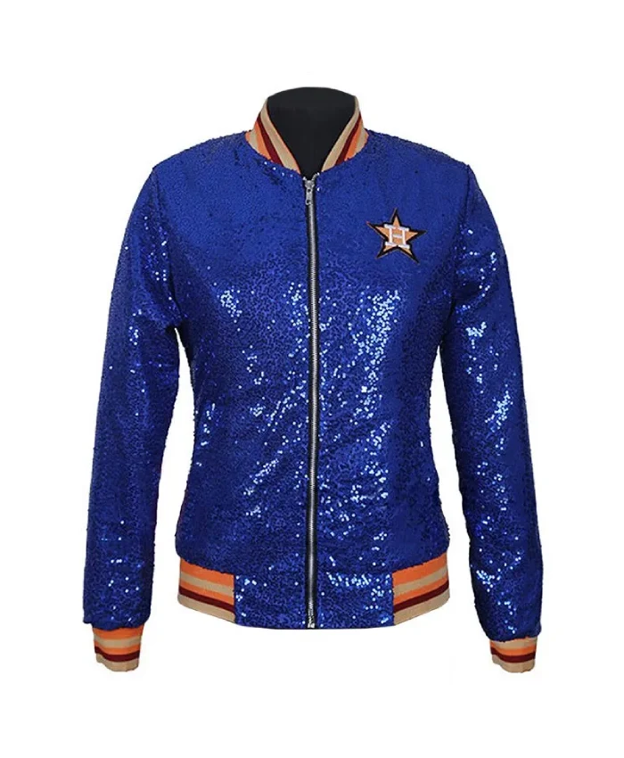 Houston Astros Sequin Jacket Houston Astros Sequin Jacket