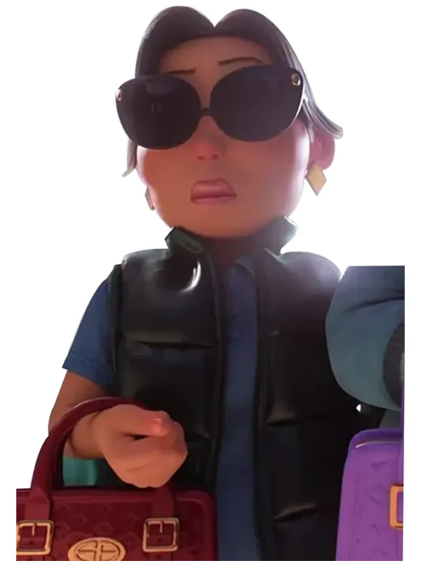 Auntie Chen Turning Red 2024 Puffer Vest