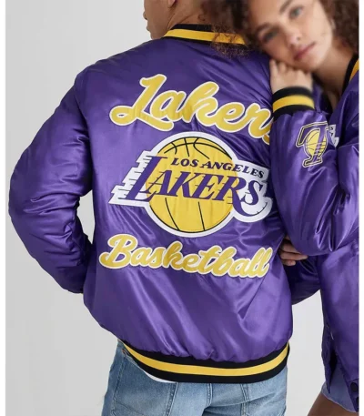 Basketball Los Angeles Lakers Purple Jacket