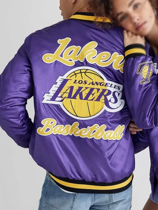 Basketball Los Angeles Lakers Purple Jacket