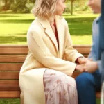 Becca Tobin The Wedding Contract Yellow Long Coat