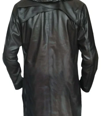 Star Trek Into Darkness Khan Long Leather Trench Coat