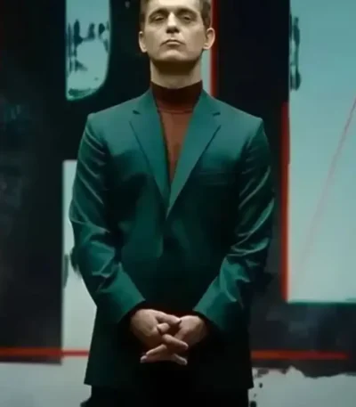 Berlin 2023 Pedro Alonso Green Blazer