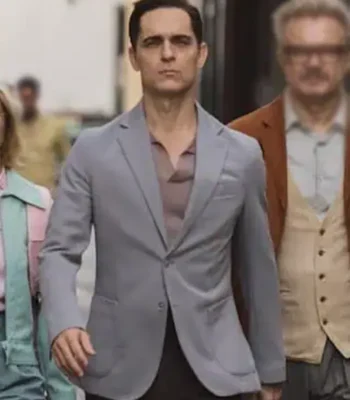 Berlin S02 Pedro Alonso Grey Blazer