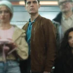 Berlin S02 Pedro Alonso Suede Bomber Jacket