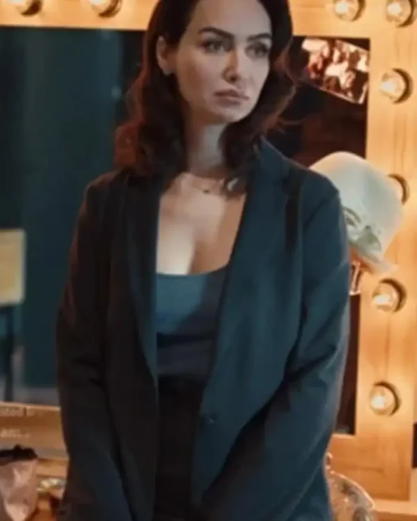 Birce Akalay As The Crow Flies (Seires 2024) S01 Black Blazer