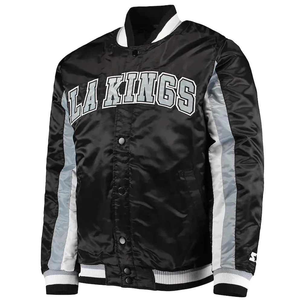 Black-Gray Los Angeles Kings The Ace Jacket Black-Gray Los Angeles Kings The Ace Jacket