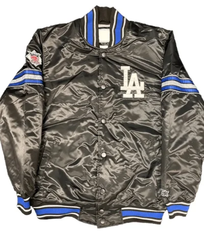 Black Los Angeles Dodgers Pick & Roll Jacket