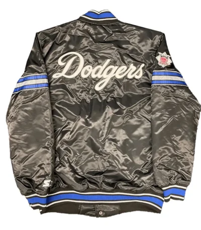 Black Los Angeles Dodgers Pick & Roll Jacket