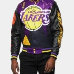 Black Pyramid Los Angeles Lakers Jacket