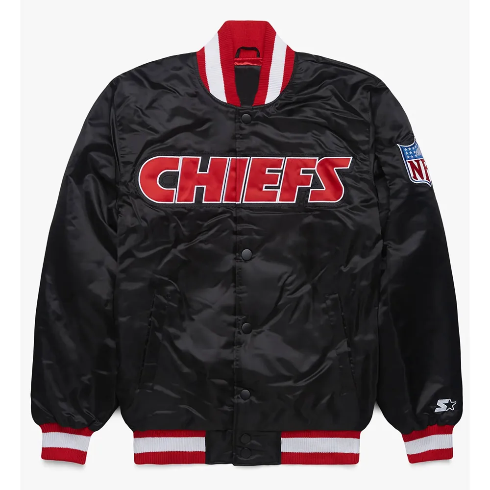 Blackout Kansas City Chiefs Jacket Blackout Kansas City Chiefs Jacket