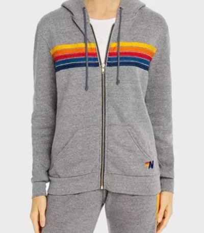 Bloom Peters Fate The Winx Saga Grey Hooded Jacket