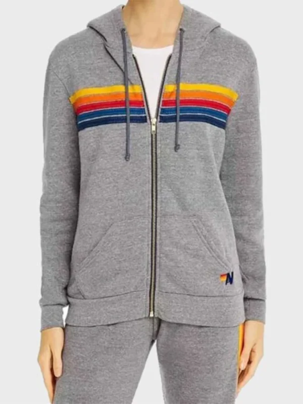 Bloom Peters Fate The Winx Saga Grey Hooded Jacket