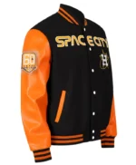 Blue and Orange Space City Houston Astros Varsity Jacket