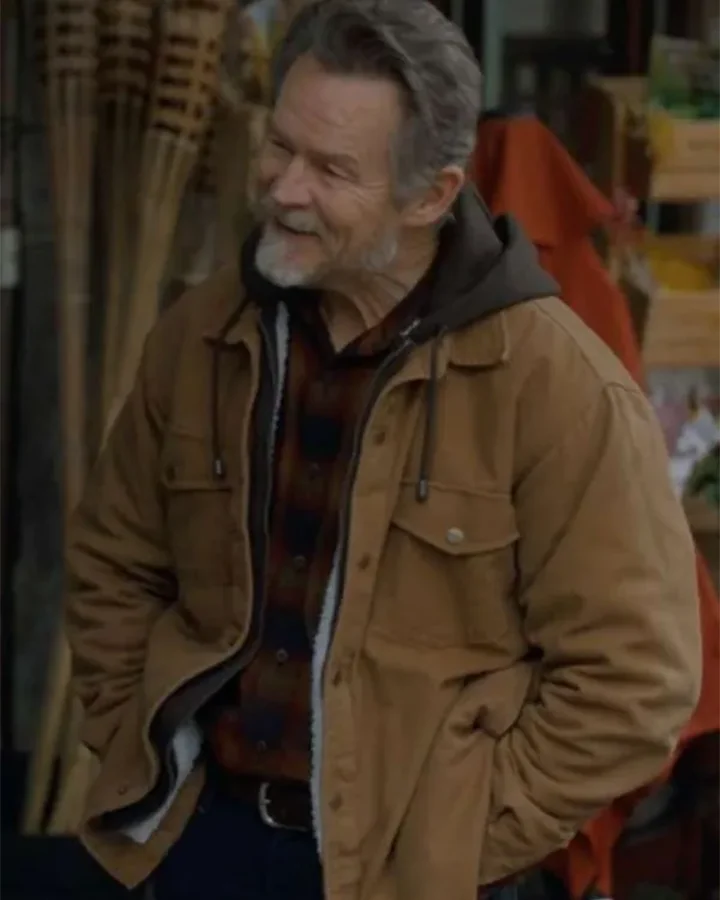 Brent Stait The Wedding Cottage Brown Cotton Jacket Brent Stait The Wedding Cottage Brown Cotton Jacket
