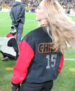 Brittany Mahomes KC Varsity Jacket
