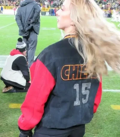 Brittany Mahomes KC Varsity Jacket