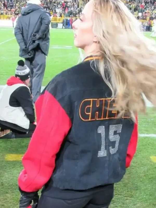 Brittany Mahomes KC Varsity Jacket