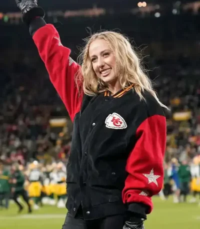Brittany Mahomes KC Varsity Jacket