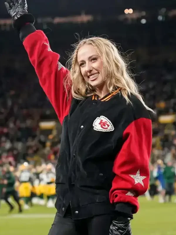 Brittany Mahomes KC Varsity Jacket