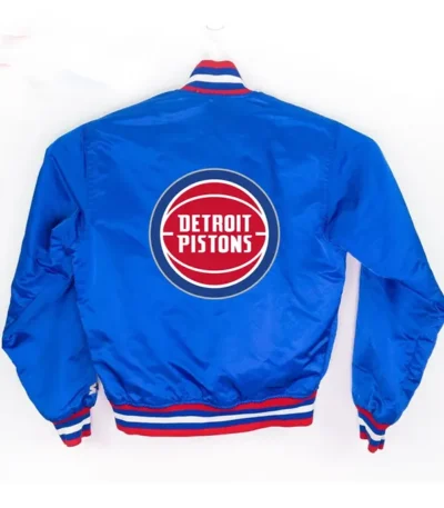 90’s Starter Nba Detroit Pistons Blue Jacket