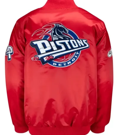 Detroit Pistons 20th Anniversary Red Jacket