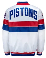 Detroit Pistons 35th Anniversary White Jacket
