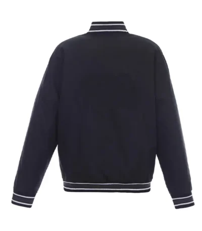 Detroit Pistons Navy Poly Twill Jacket