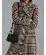 Hayley Erin The Young And The Restless Plaid Coat