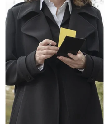 Jean Smart Watchmen Black Trench Coat