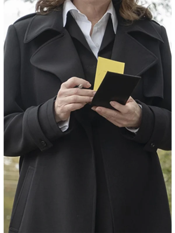 Jean Smart Watchmen Black Trench Coat